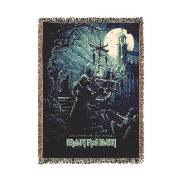 Iron Maiden – Hallowed Be Thy Name Woven Blanket