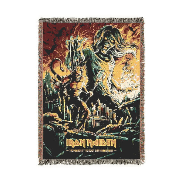 Iron Maiden – The Number of the Beast Woven Blanket