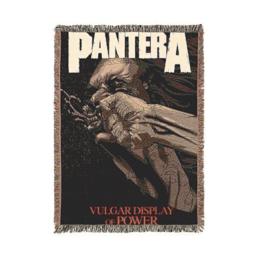 Pantera – Vulgar Display of Power Woven Blanket