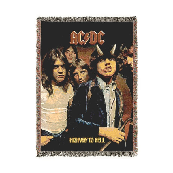AC/DC – Highway to Hell Woven Blanket