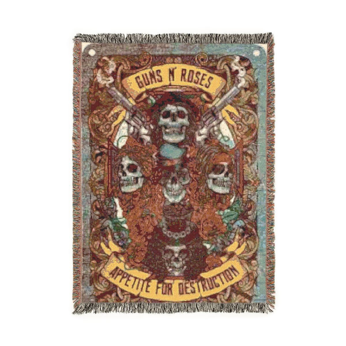 Guns N' Roses Appetite for Destruction woven blanket
