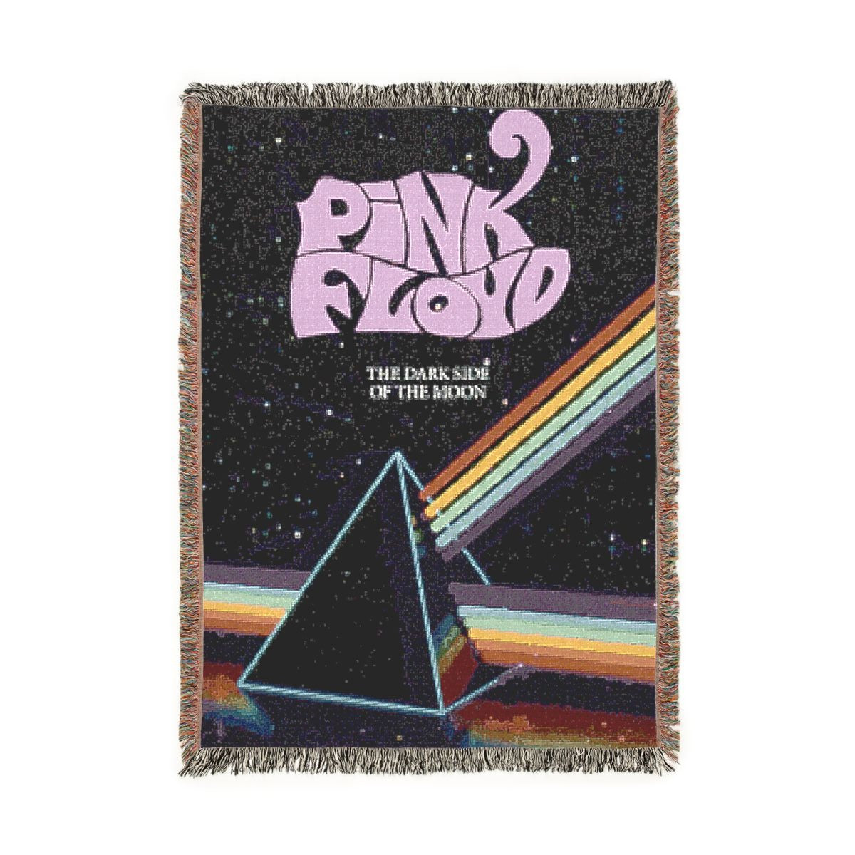 Pink Floyd The Dark Side of the Moon woven blanket