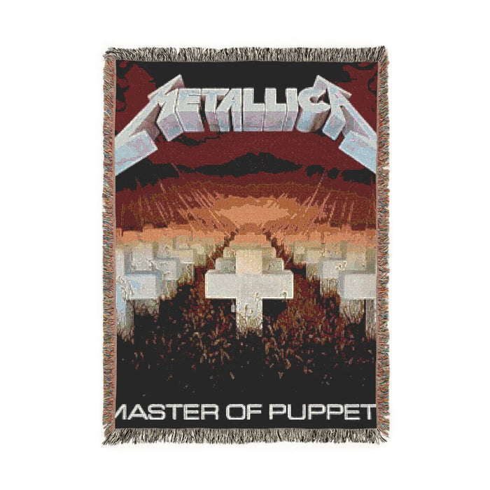 Metallica – Master of Puppets Woven Blanket