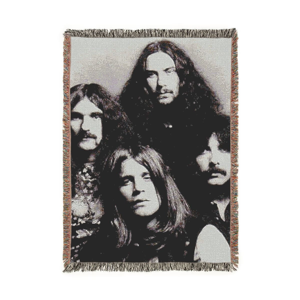 Black Sabbath original lineup woven blanket