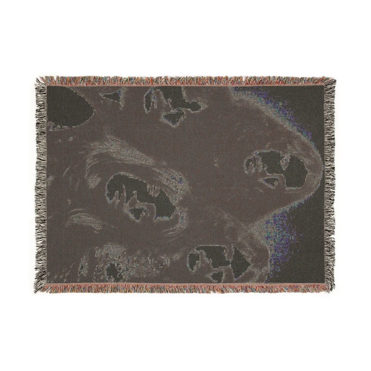 Back of the Black Sabbath original lineup woven blanket