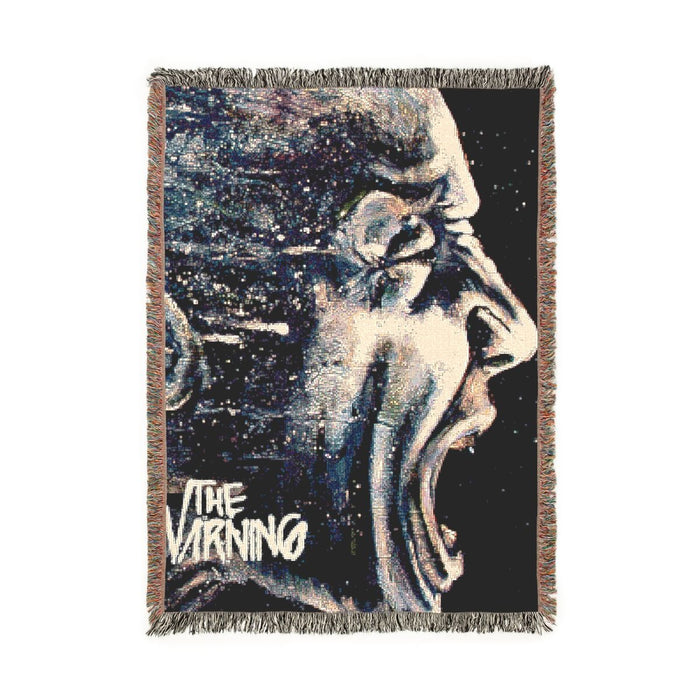 The Warning – XXI Century Blood Woven Blanket