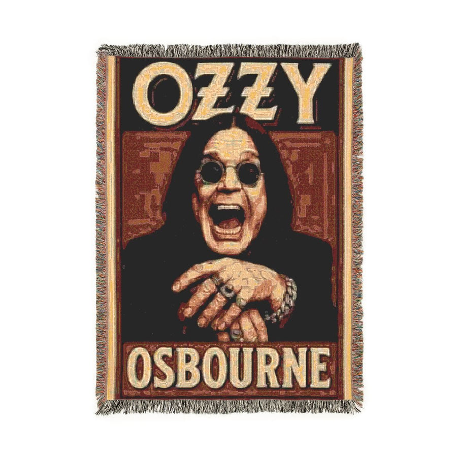 Ozzy Osbourne Woven Blanket