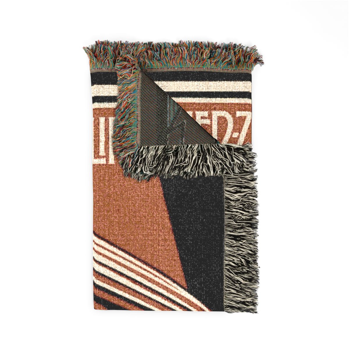 Mothership woven blanket folded