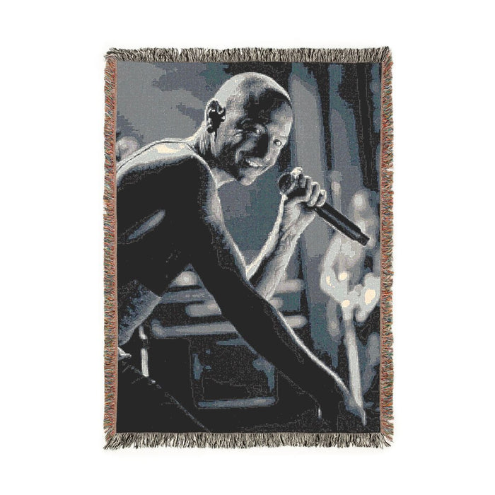 Linkin Park – Chester On Stage Woven Blanket