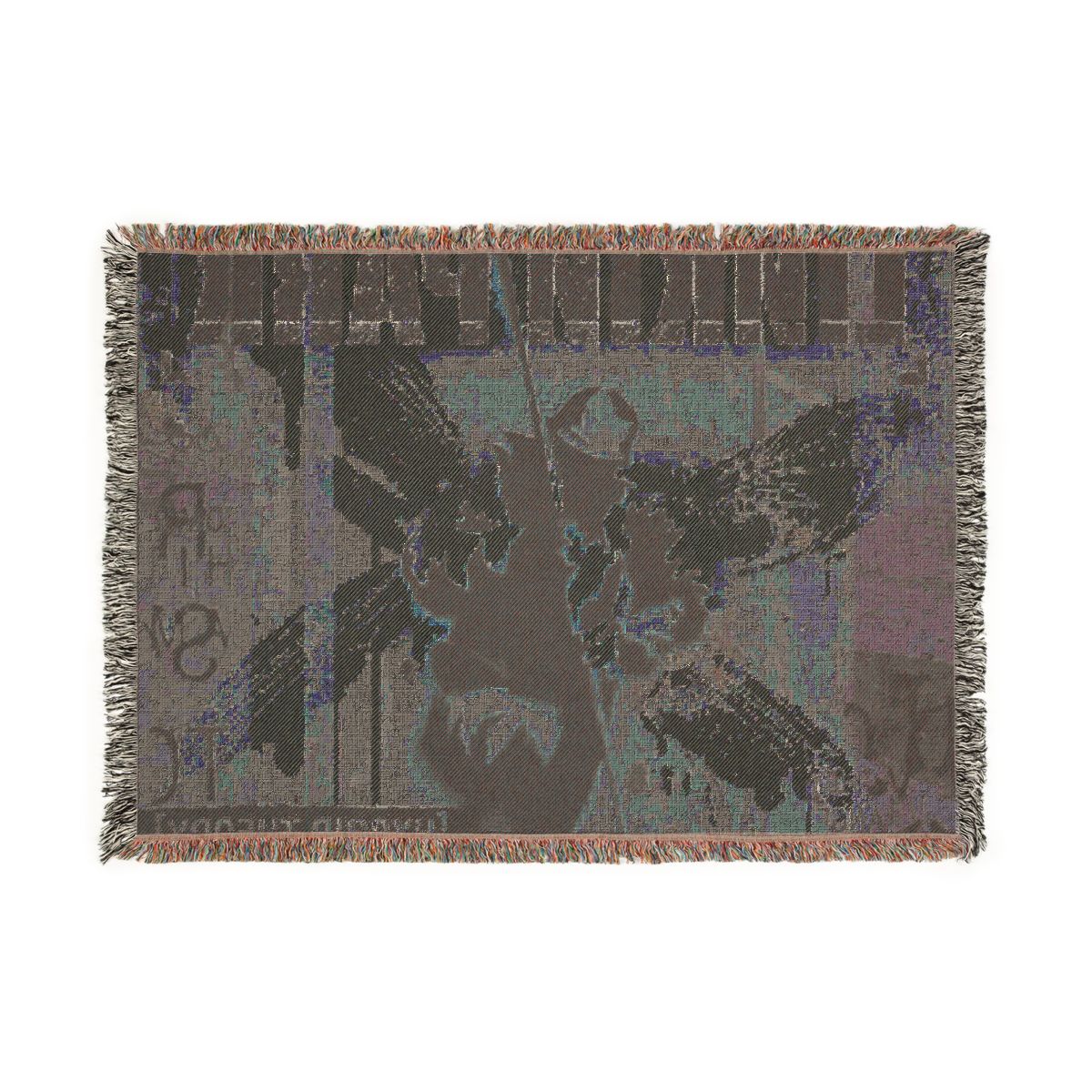 Hybrid Theory woven blanket back