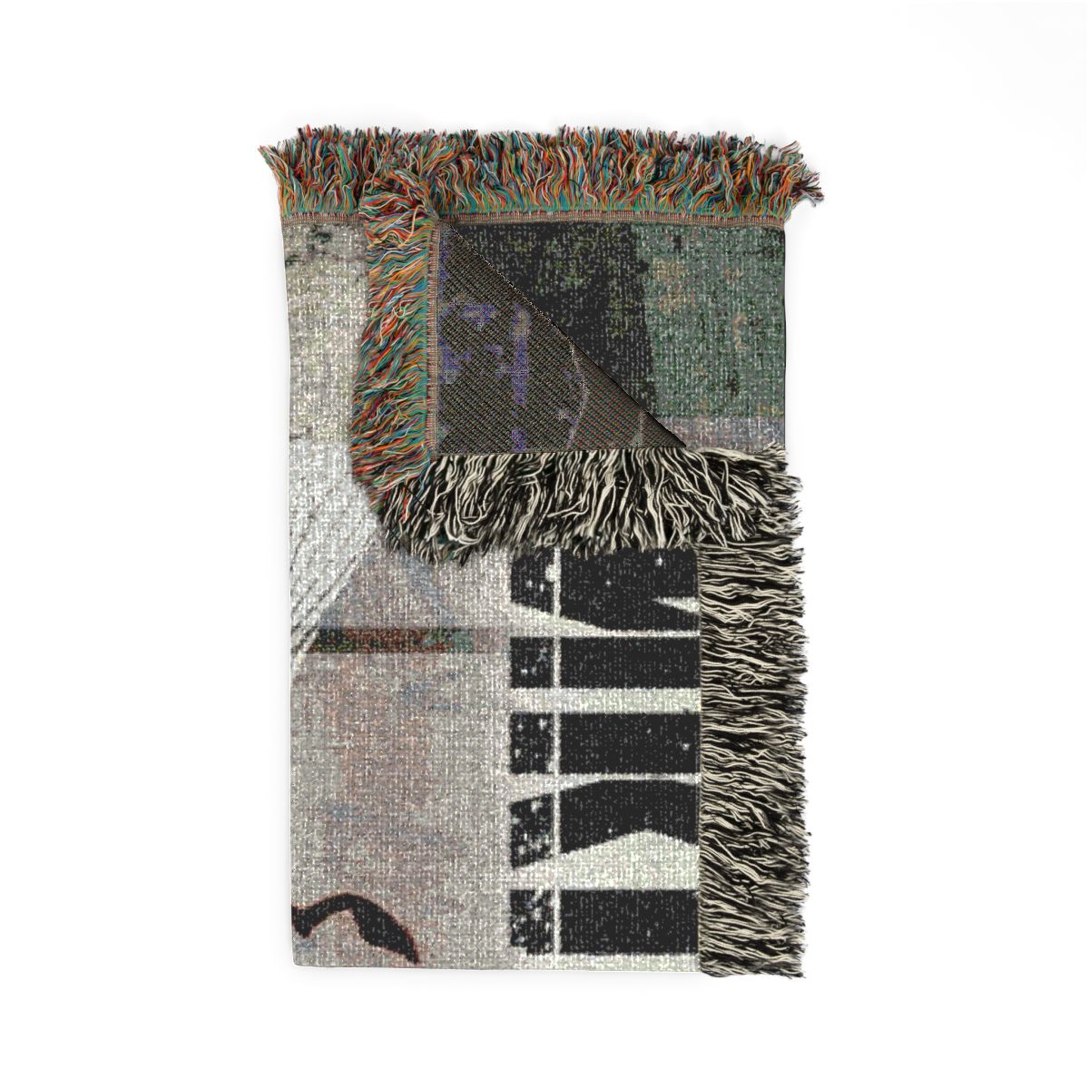 Hybrid Theory woven blanket folded
