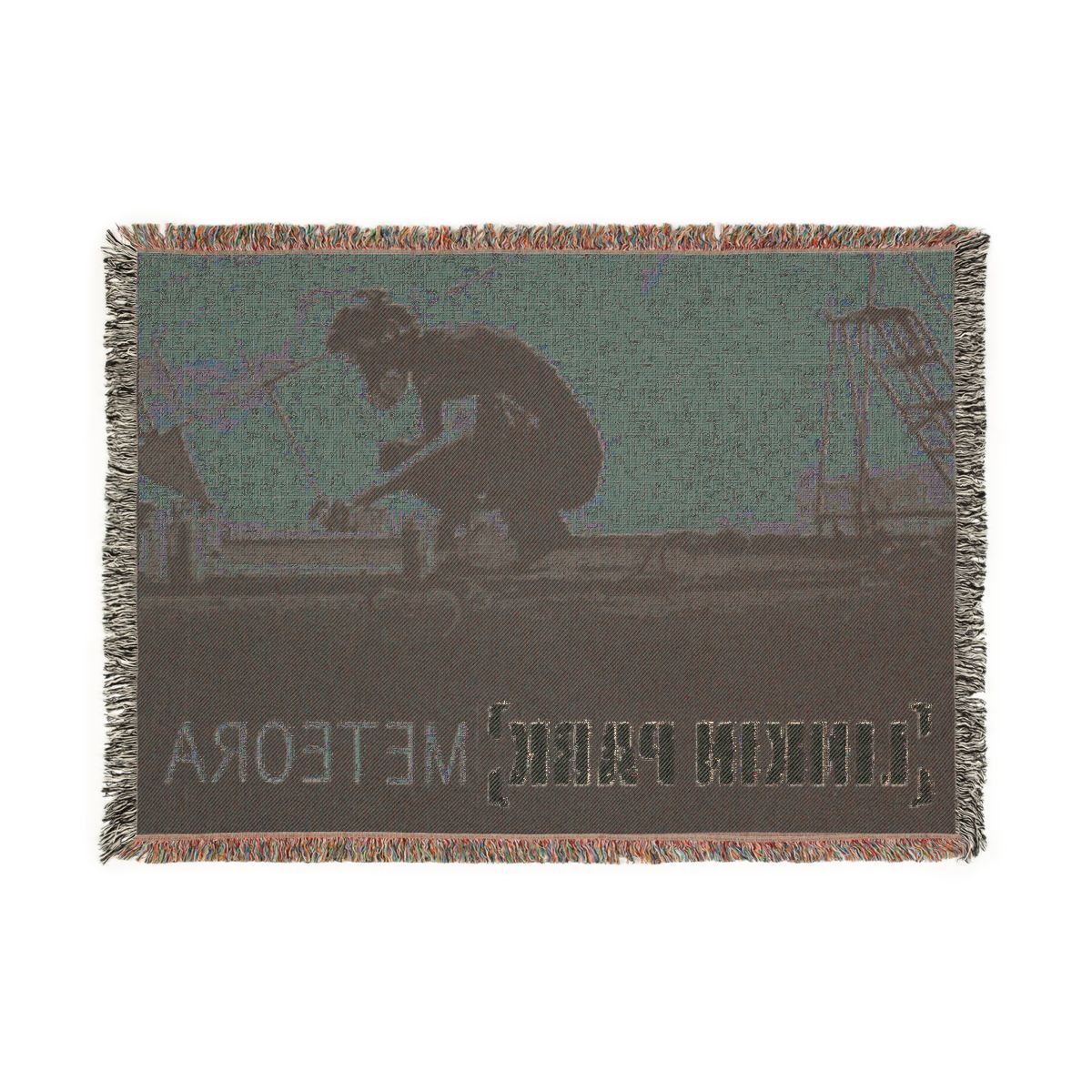 Meteora woven blanket back