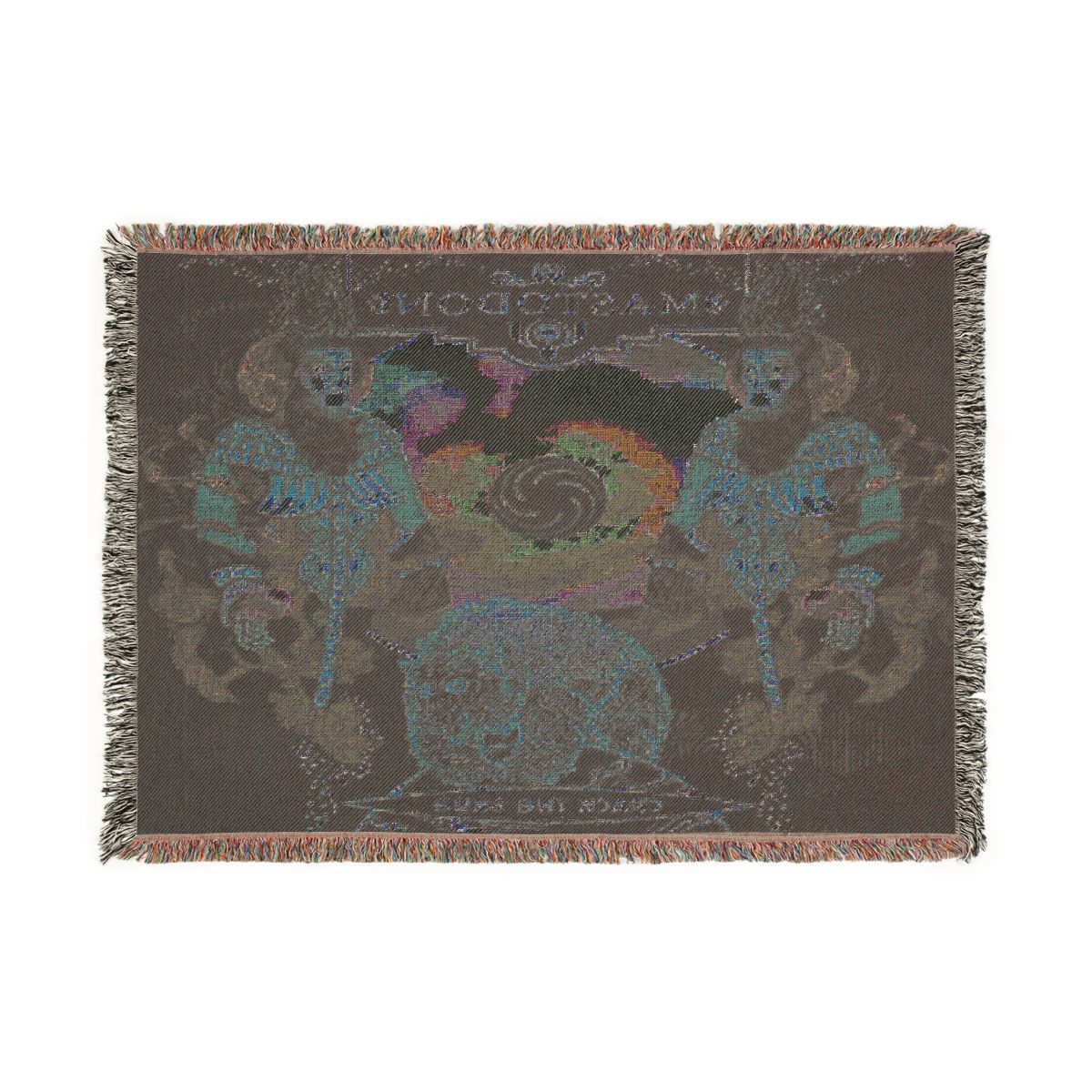 Crack the Skye woven blanket back