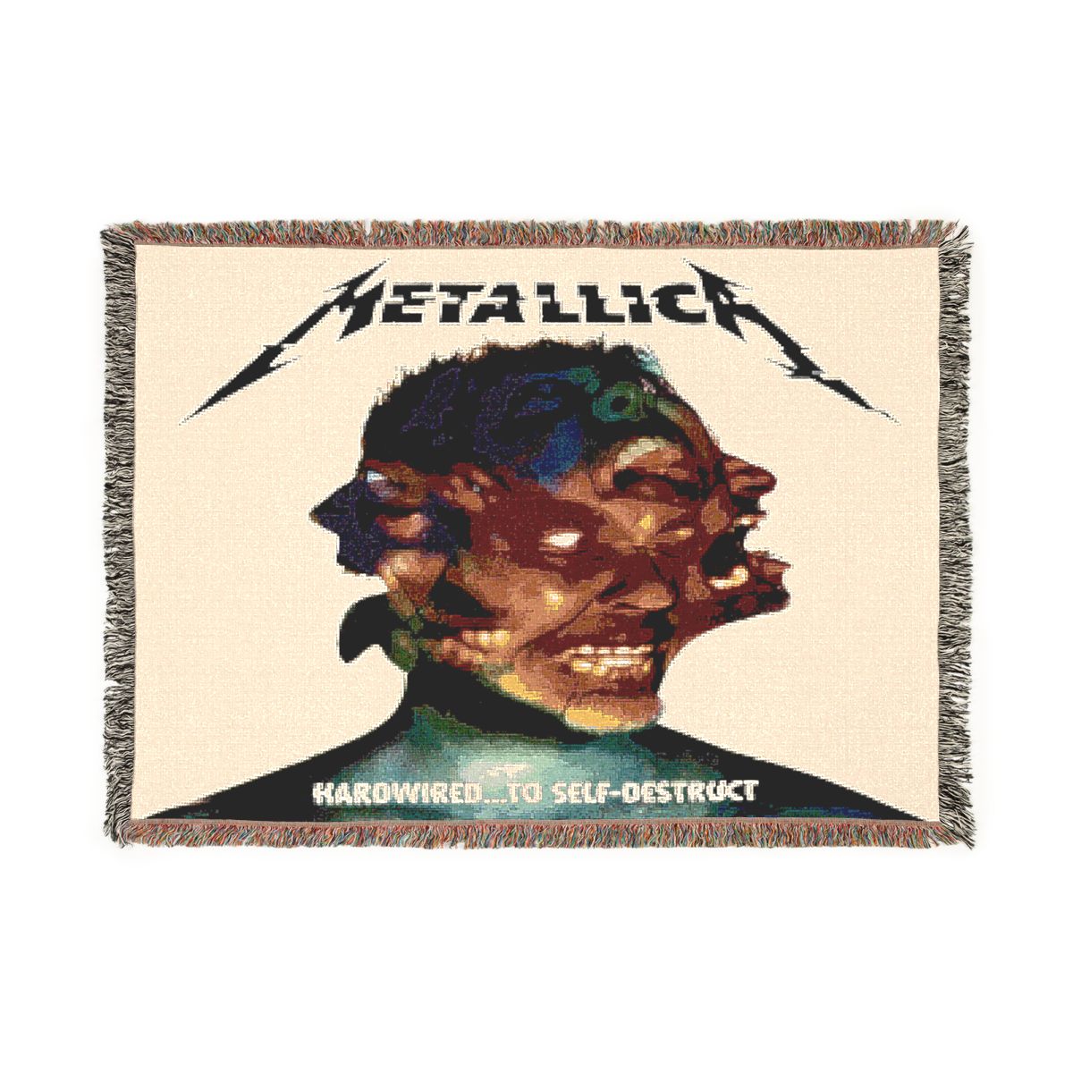 Metallica – Hardwired... to Self-Destruct woven blanket