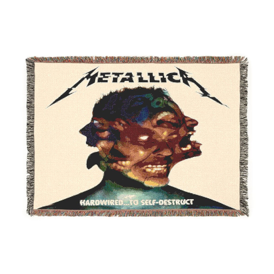 Metallica – Hardwired... to Self-Destruct Woven Blanket