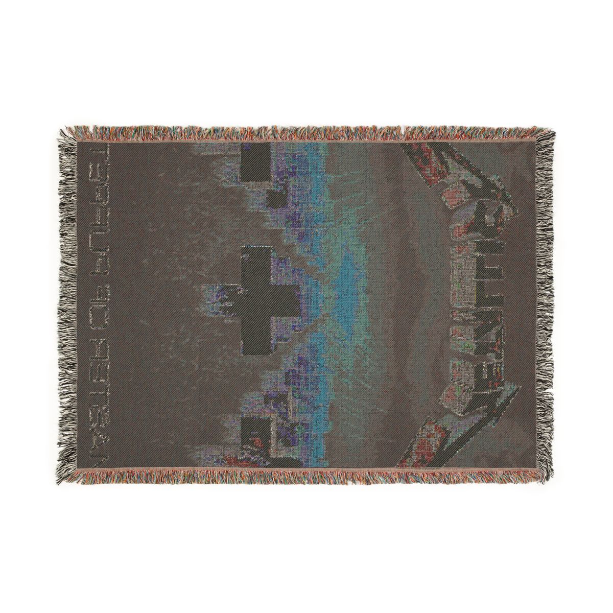 Master of Puppets woven blanket back
