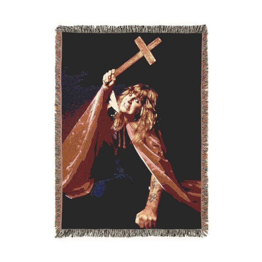Ozzy Osbourne – Red Cape Woven Blanket