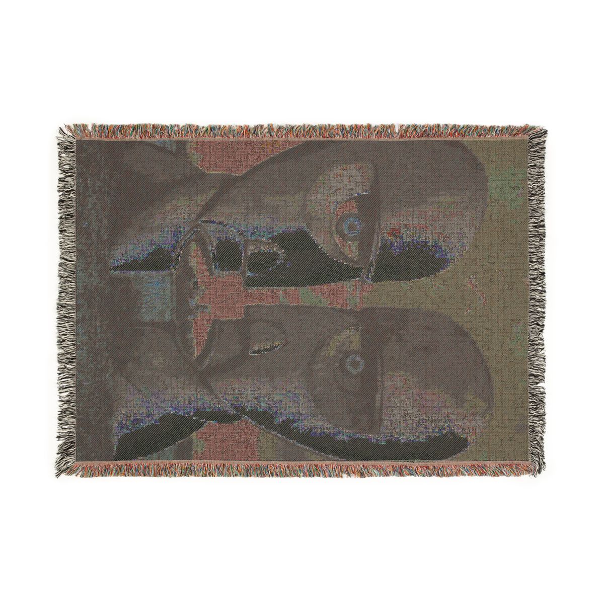 The Division Bell woven blanket back