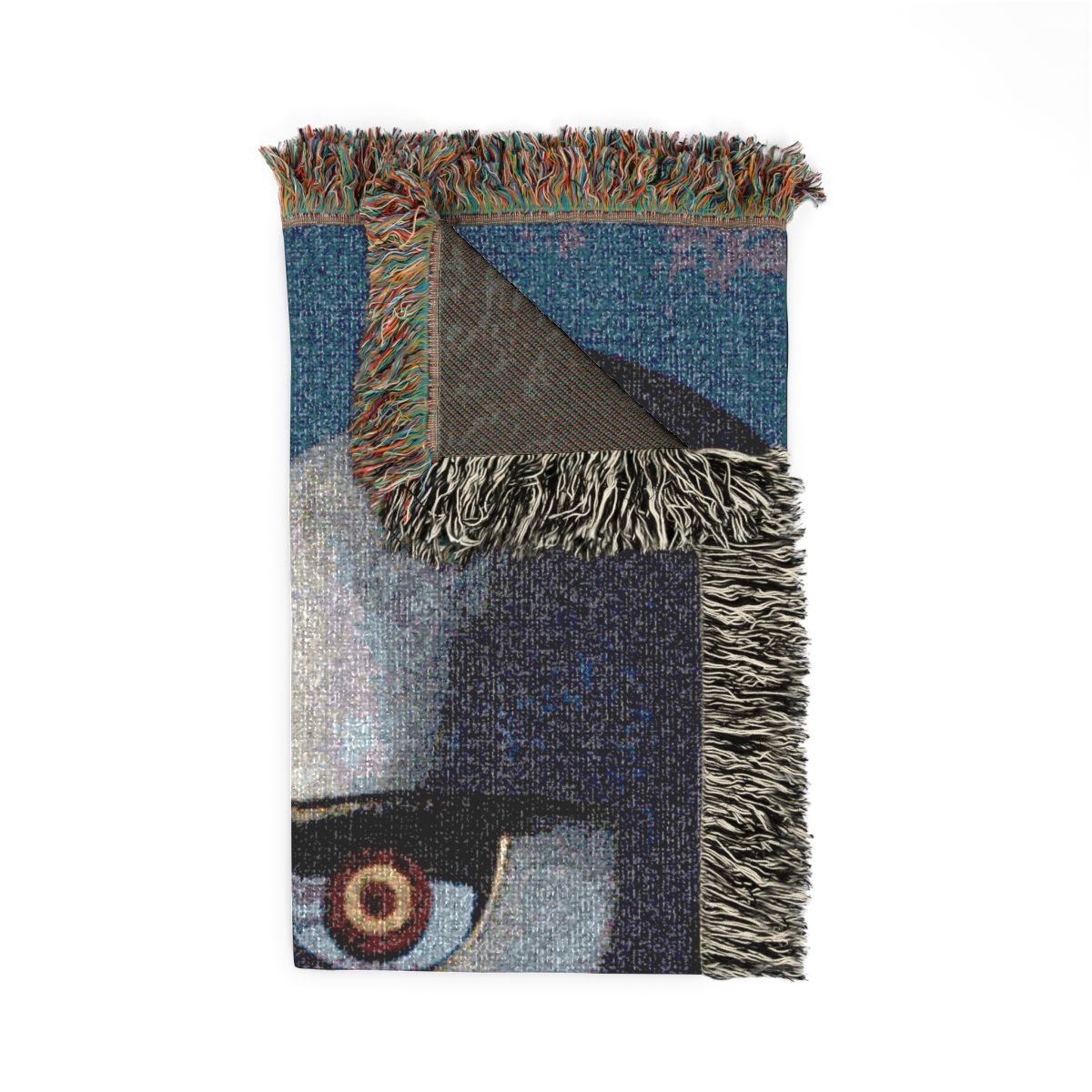 The Division Bell woven blanket folded