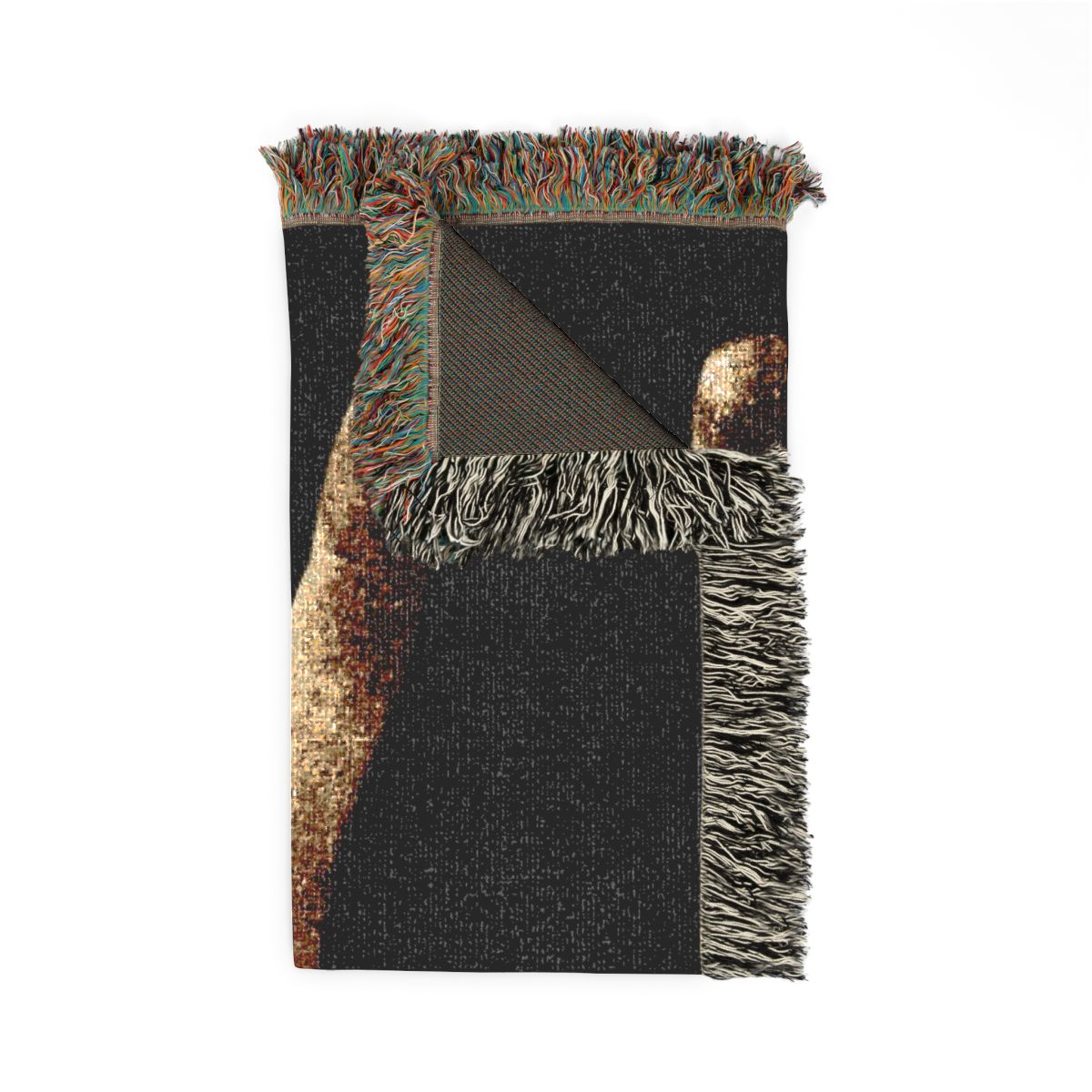 System of a Down woven blanket folded