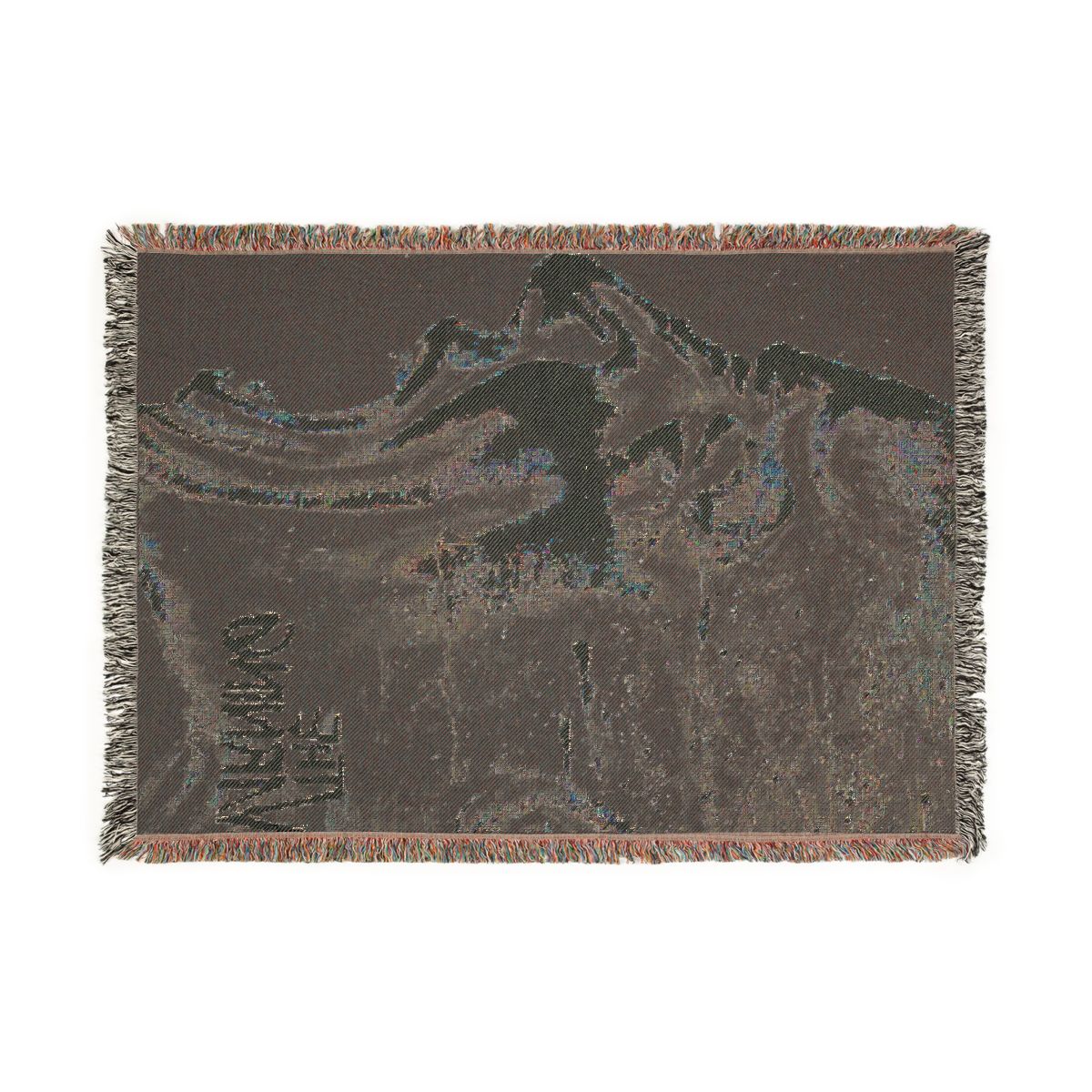 XXI Century Blood woven blanket back